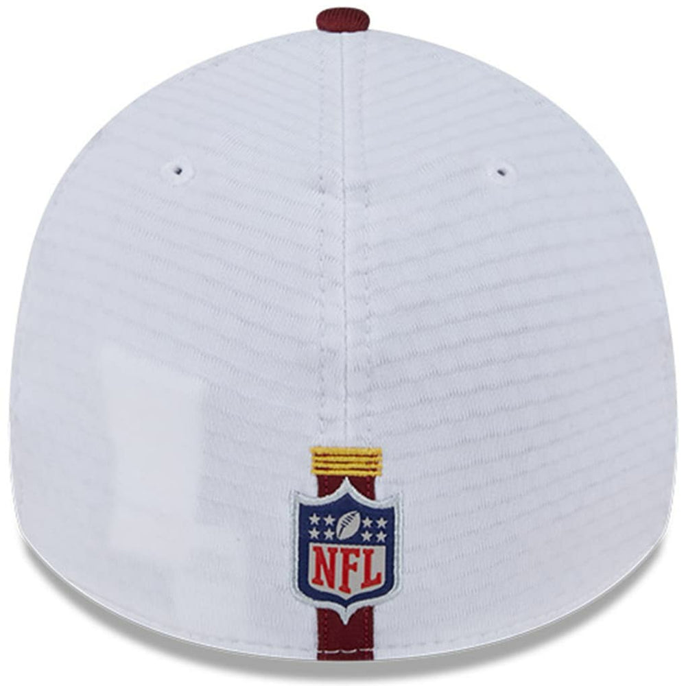 Washington Commanders New Era 2024 NFL Training Camp 39THIRTY Flex Hat - White/Burgundy - NFL