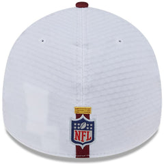 Washington Commanders New Era 2024 NFL Training Camp 39THIRTY Flex Hat - White/Burgundy - NFL