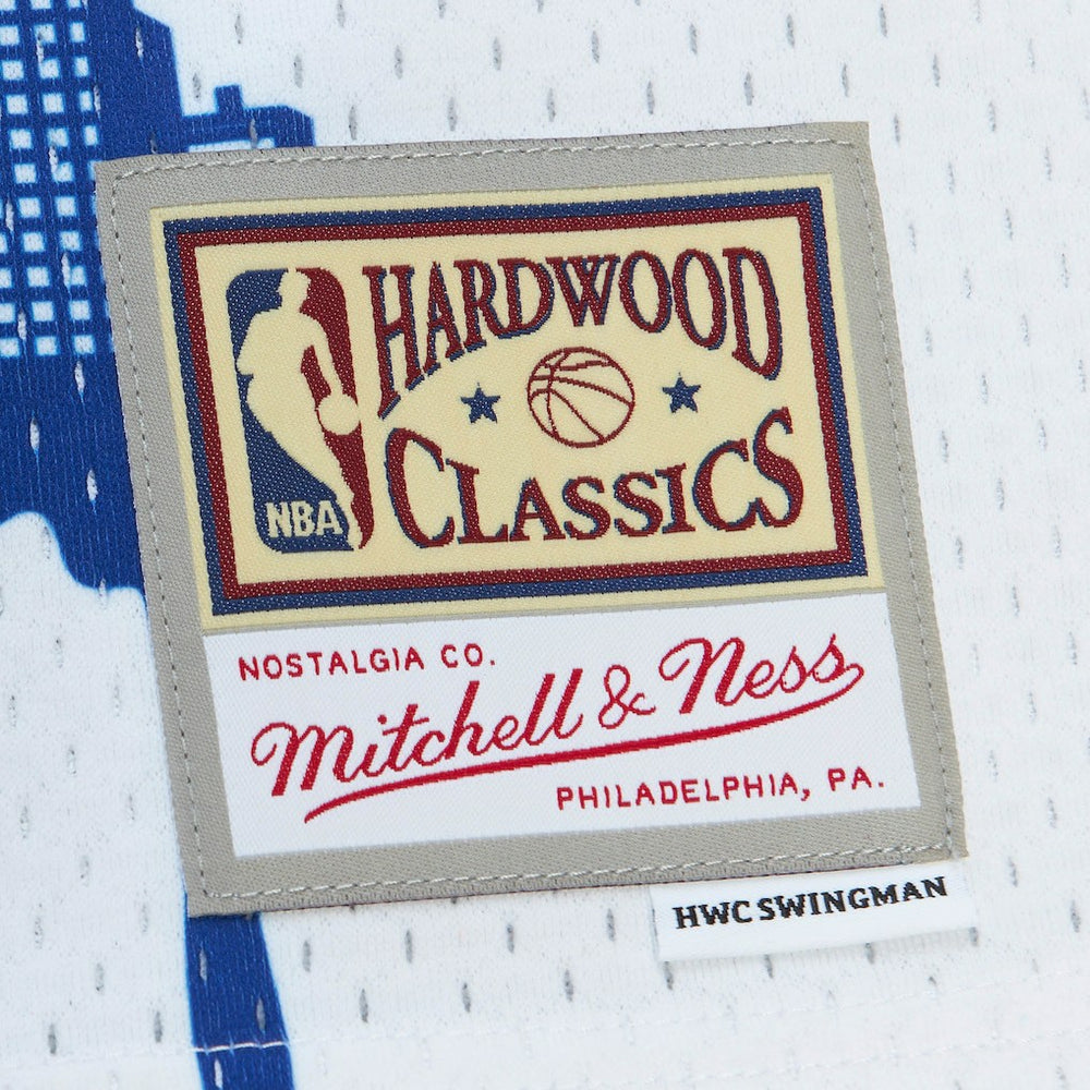 Mitchell & Ness Philadelphia 76ers x Tats Cru Hardwood Classics Fashion Jersey White