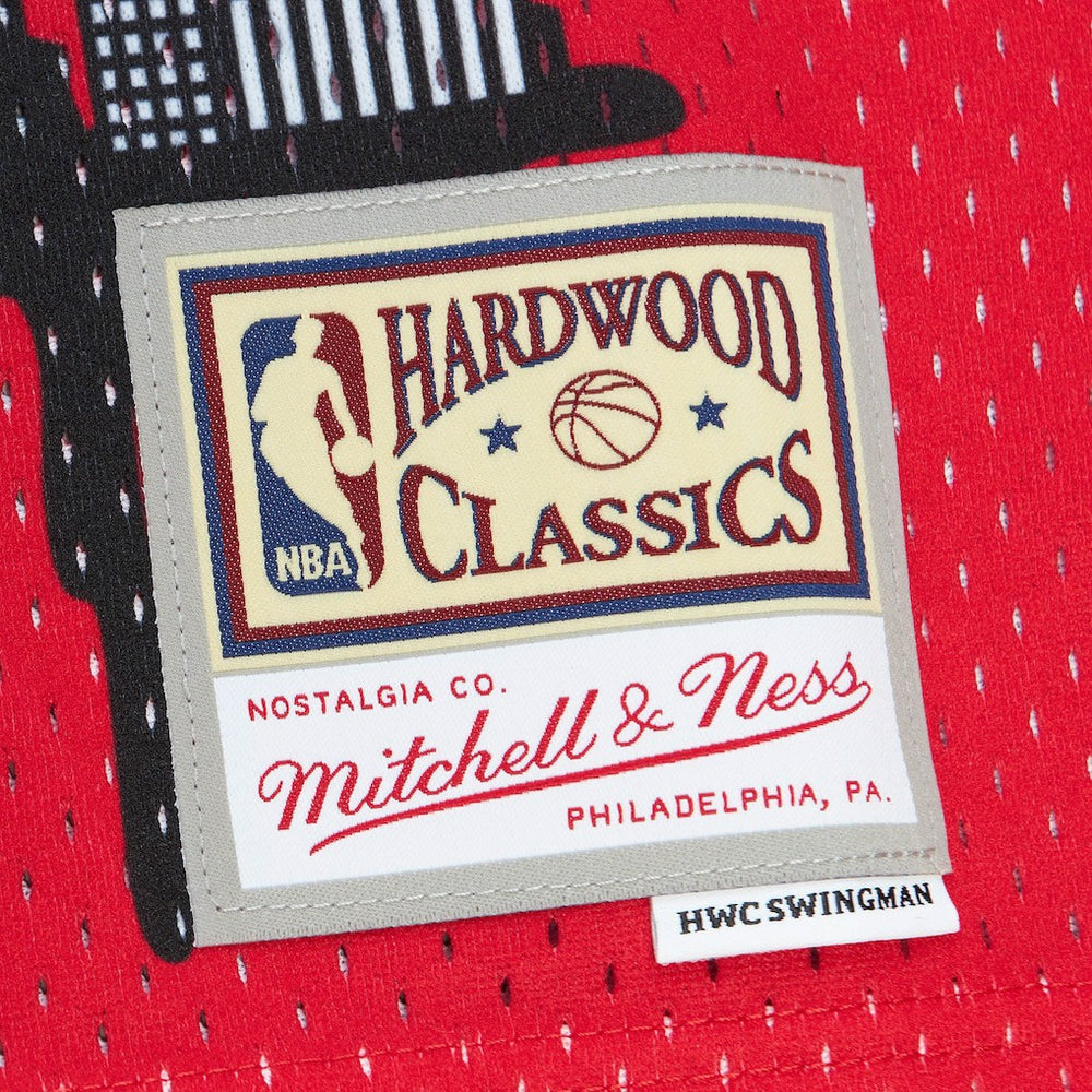 Mitchell & Ness Chicago Bulls x Tats Cru Hardwood Classics Fashion Jersey Red