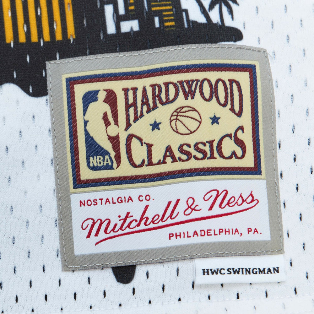 Mitchell & Ness Miami Heat x Tats Cru Hardwood Classics Fashion Jersey White