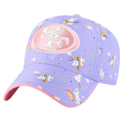 San Francisco 49ers '47 Girls Preschool Unicorn Clean Up Adjustable Hat - Lavender - 47 brand