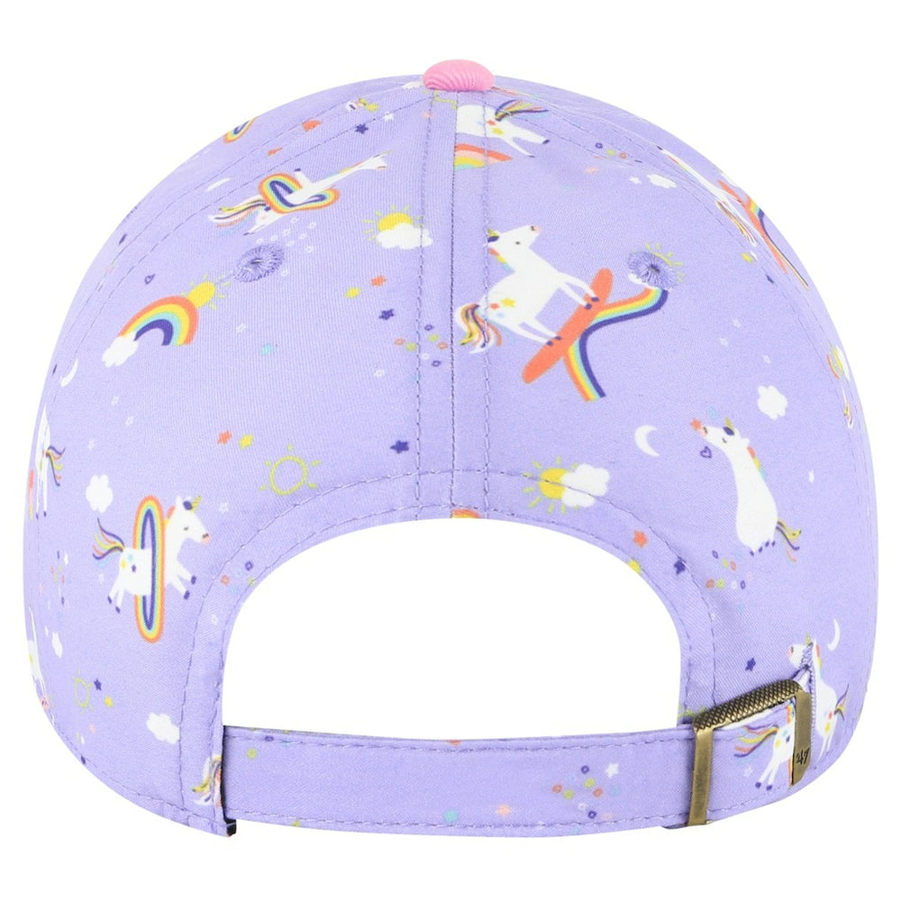 San Francisco 49ers '47 Girls Preschool Unicorn Clean Up Adjustable Hat - Lavender - 47 brand
