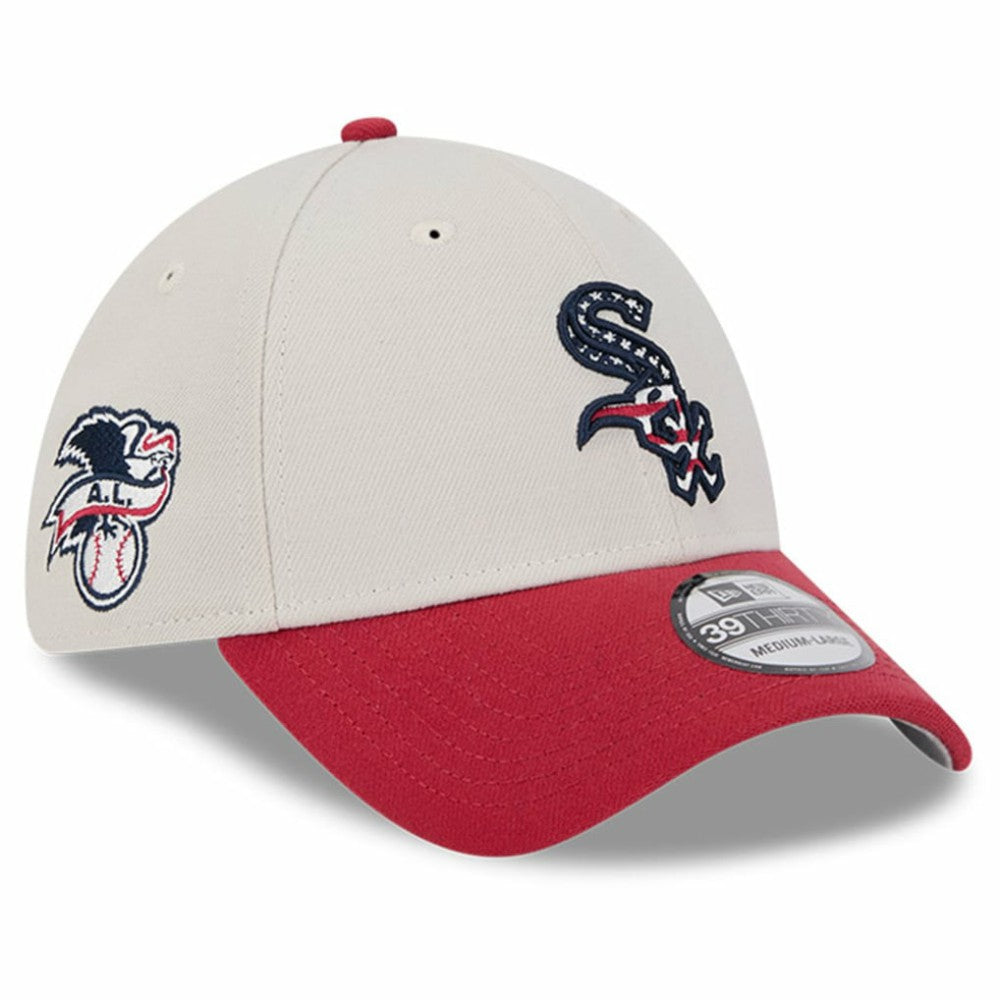 Chicago White Sox New Era 2024 Fourth of July 39THIRTY Flex Hat Outlet