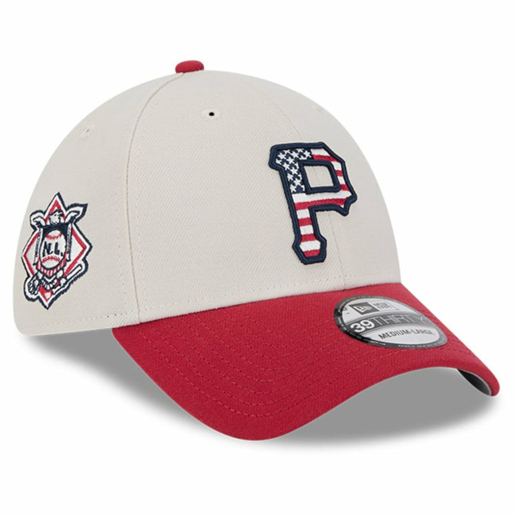 Pittsburgh Pirates New Era 2024 Fourth of July 39THIRTY Flex Hat Near Me