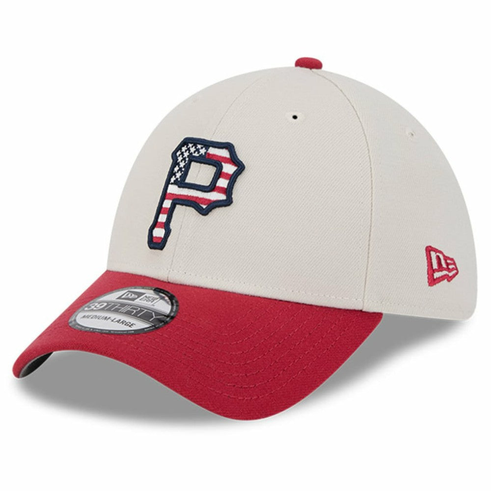 Pittsburgh Pirates New Era 2024 Fourth of July 39THIRTY Flex Hat Near Me