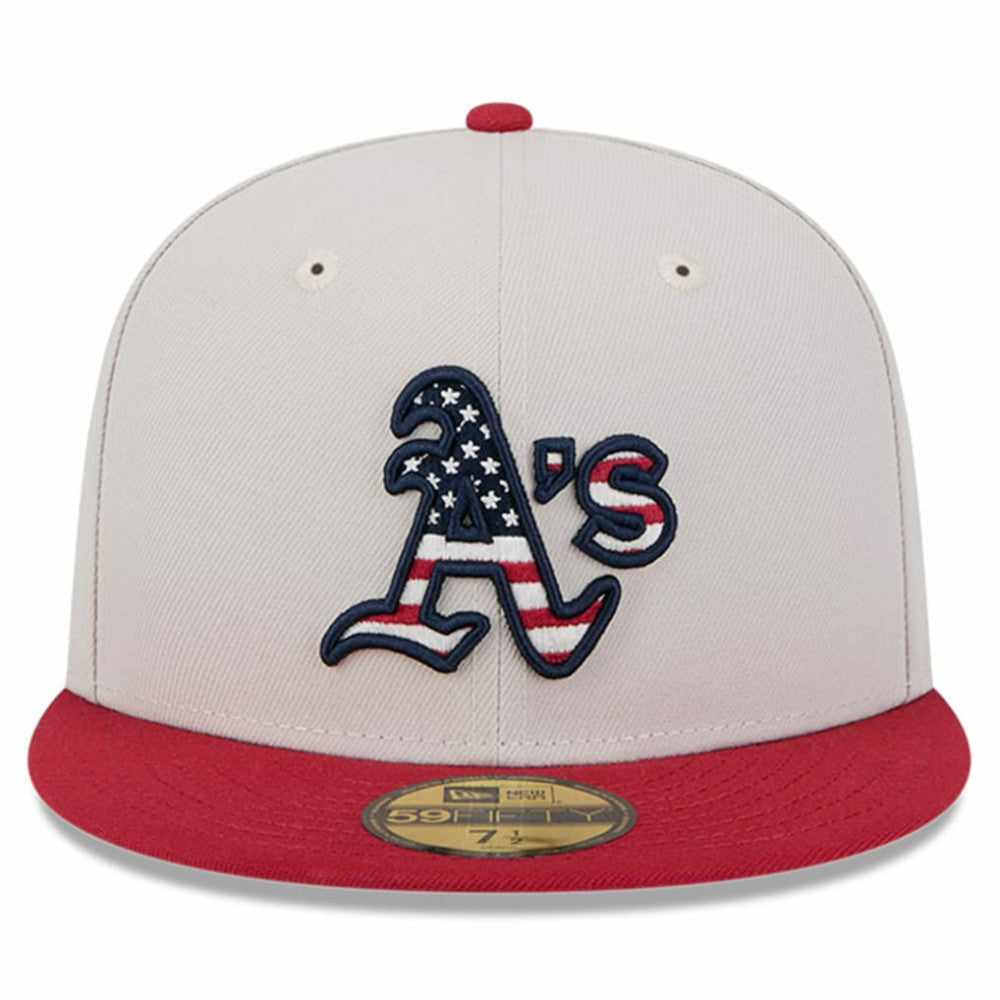 Athletics New Era 2024 Fourth of July 59FIFTY Fitted Hat Discount
