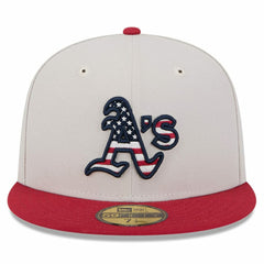 Athletics New Era 2024 Fourth of July 59FIFTY Fitted Hat Discount