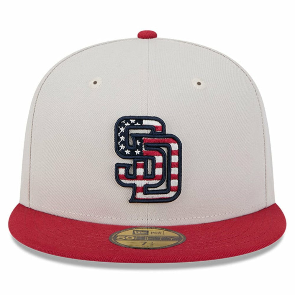 San Diego Padres New Era 2024 Fourth of July 59FIFTY Fitted Hat Near Me
