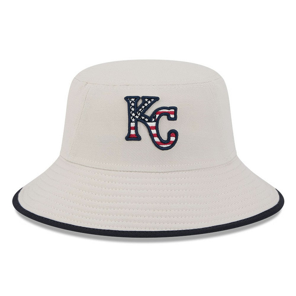 Kansas City Royals New Era 2024 Fourth of July Bucket Hat for sale