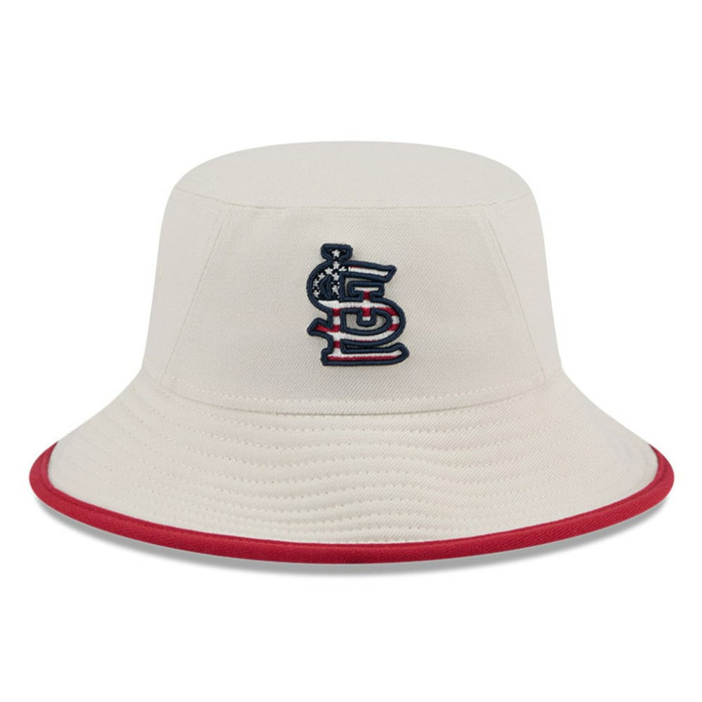 St. Louis Cardinals New Era 2024 Fourth of July Bucket Hat Near Me