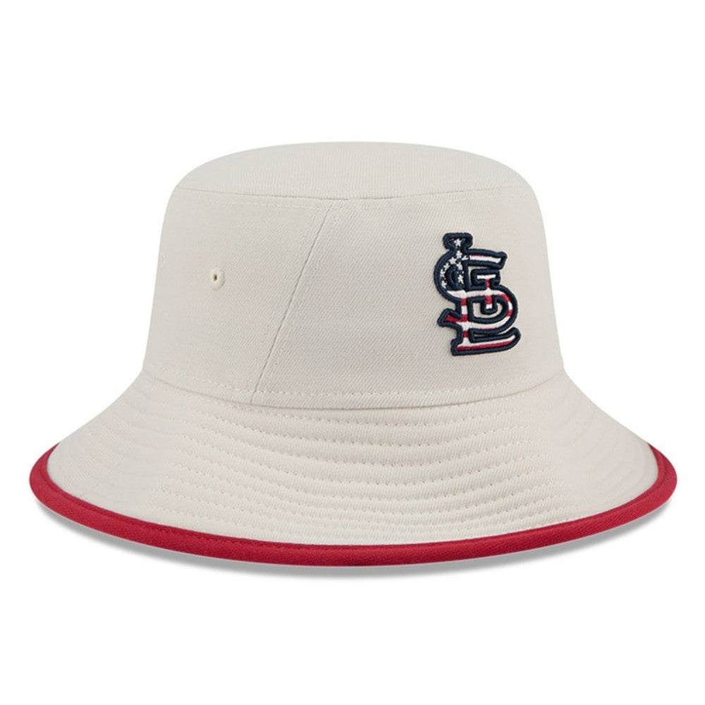 St. Louis Cardinals New Era 2024 Fourth of July Bucket Hat Near Me