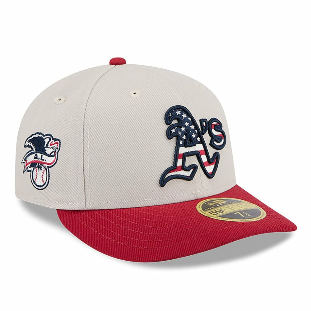 Athletics New Era 2024 Fourth of July Low Profile 59FIFTY Fitted Hat Discount