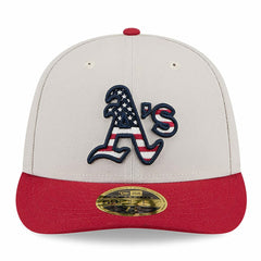 Athletics New Era 2024 Fourth of July Low Profile 59FIFTY Fitted Hat Discount