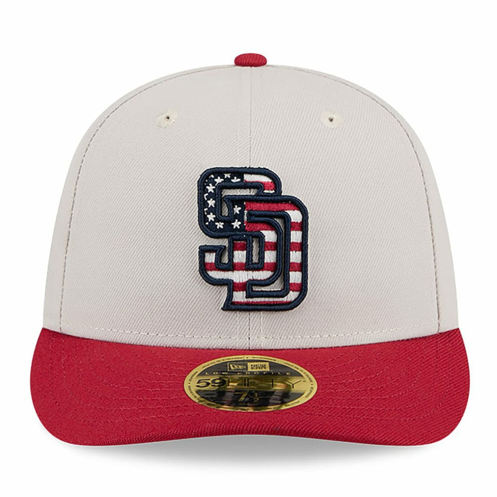 San Diego Padres New Era 2024 Fourth of July Low Profile 59FIFTY Fitted Hat Discount
