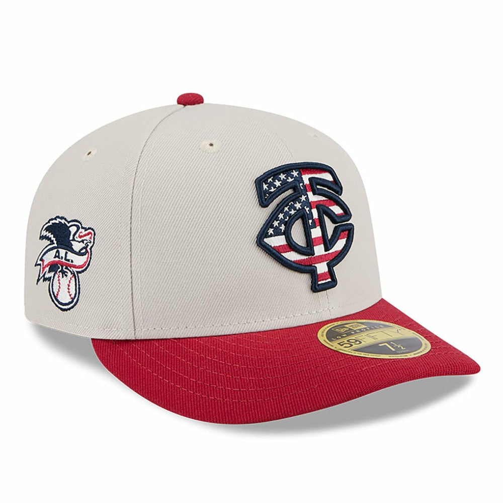 Minnesota Twins New Era 2024 Fourth of July Low Profile 59FIFTY Fitted Hat Near Me