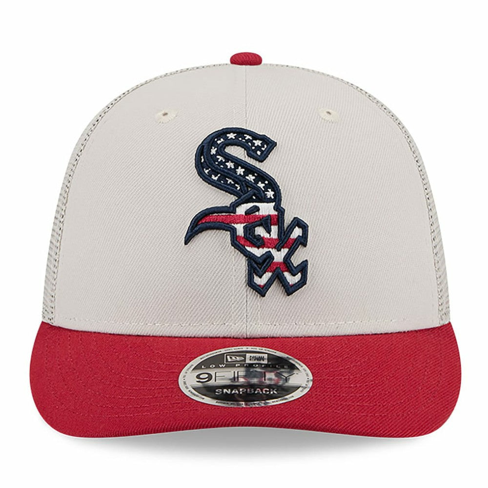 Chicago White Sox New Era 2024 Fourth of July Trucker Low Profile 9FIFTY Snapback Hat Discount