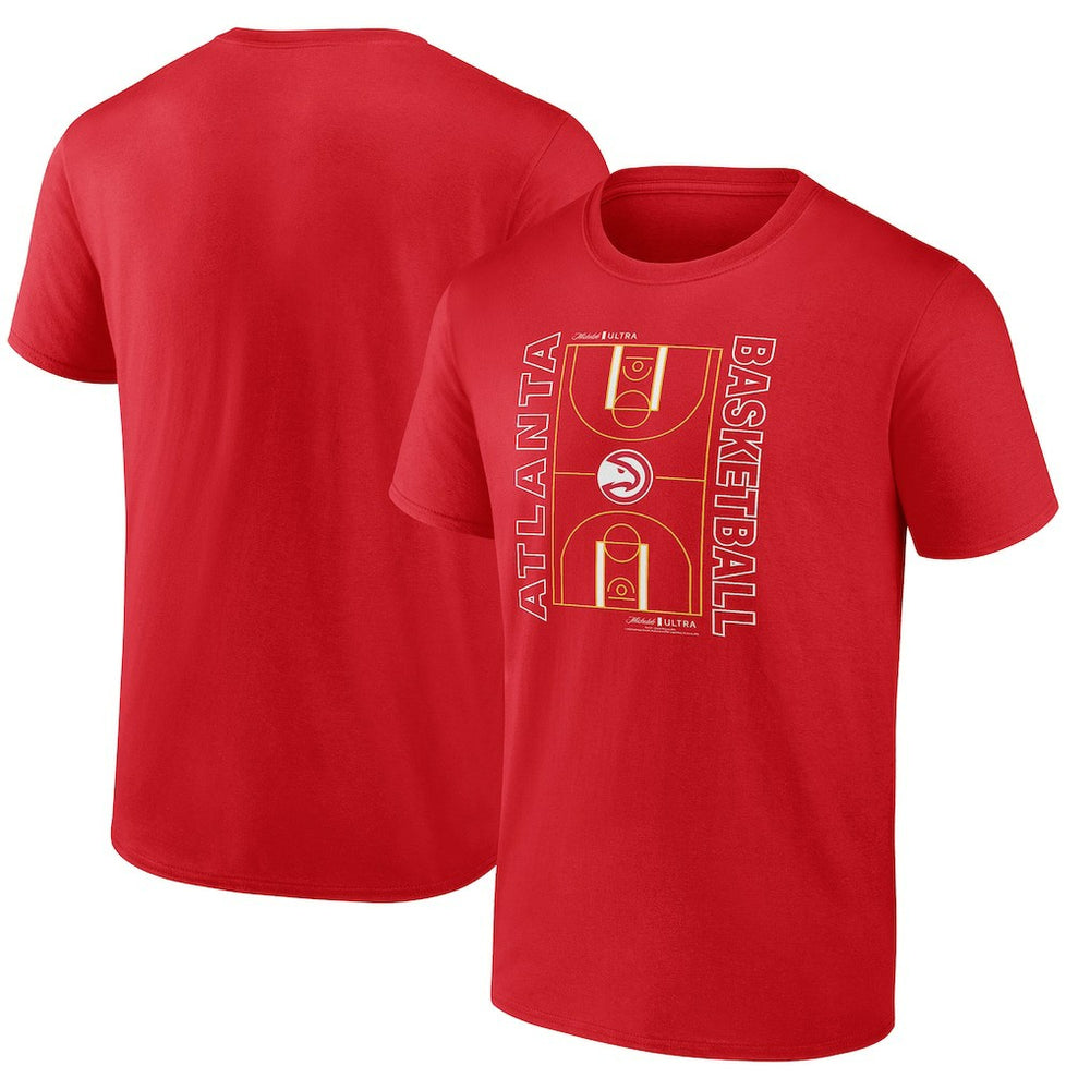 Atlanta Hawks Michelob Ultra Full Court T-Shirt - Red