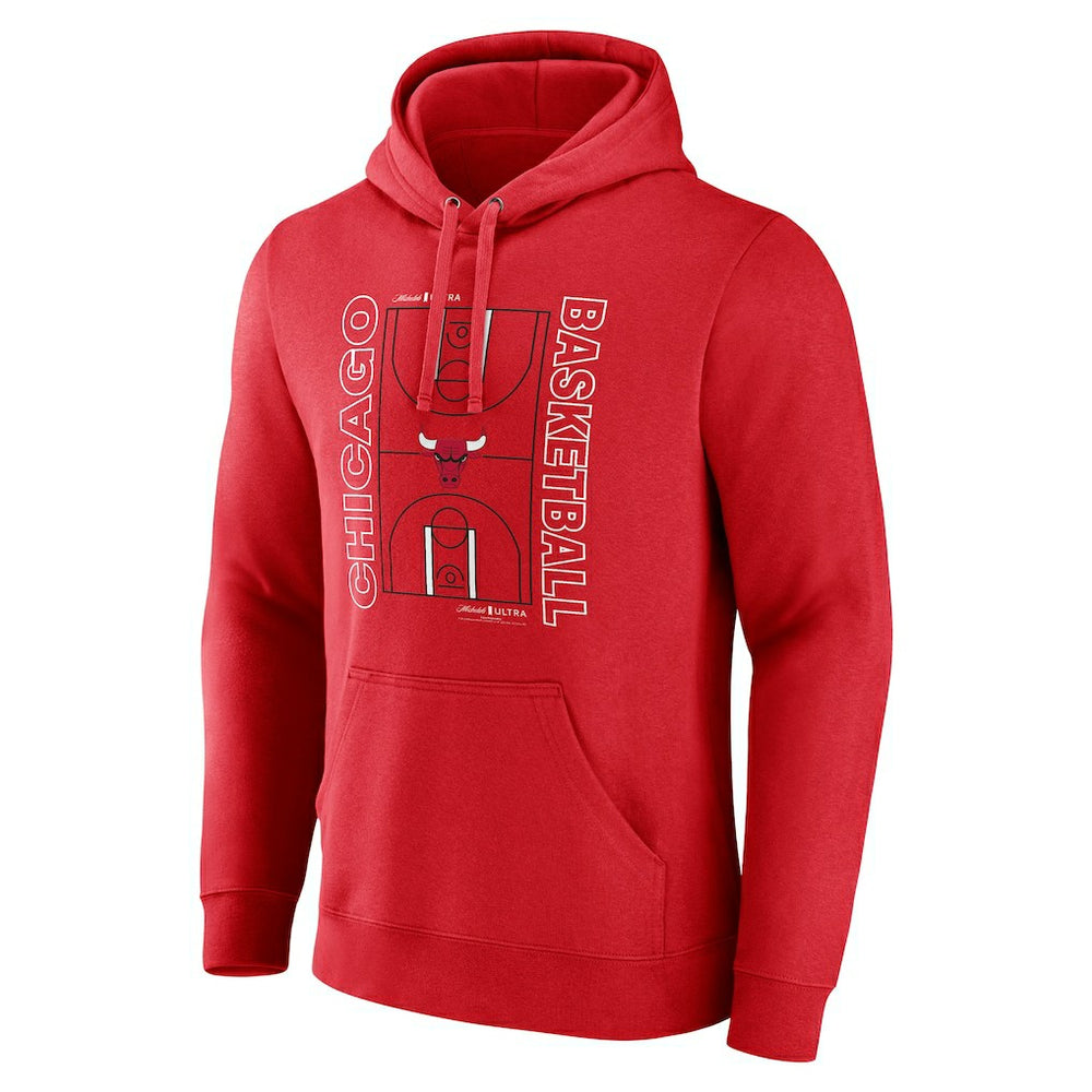 Chicago Bulls Michelob Ultra Full Court Pullover Hoodie - Red