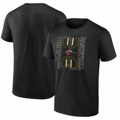 Miami Heat Michelob Ultra Full Court T-Shirt - Black