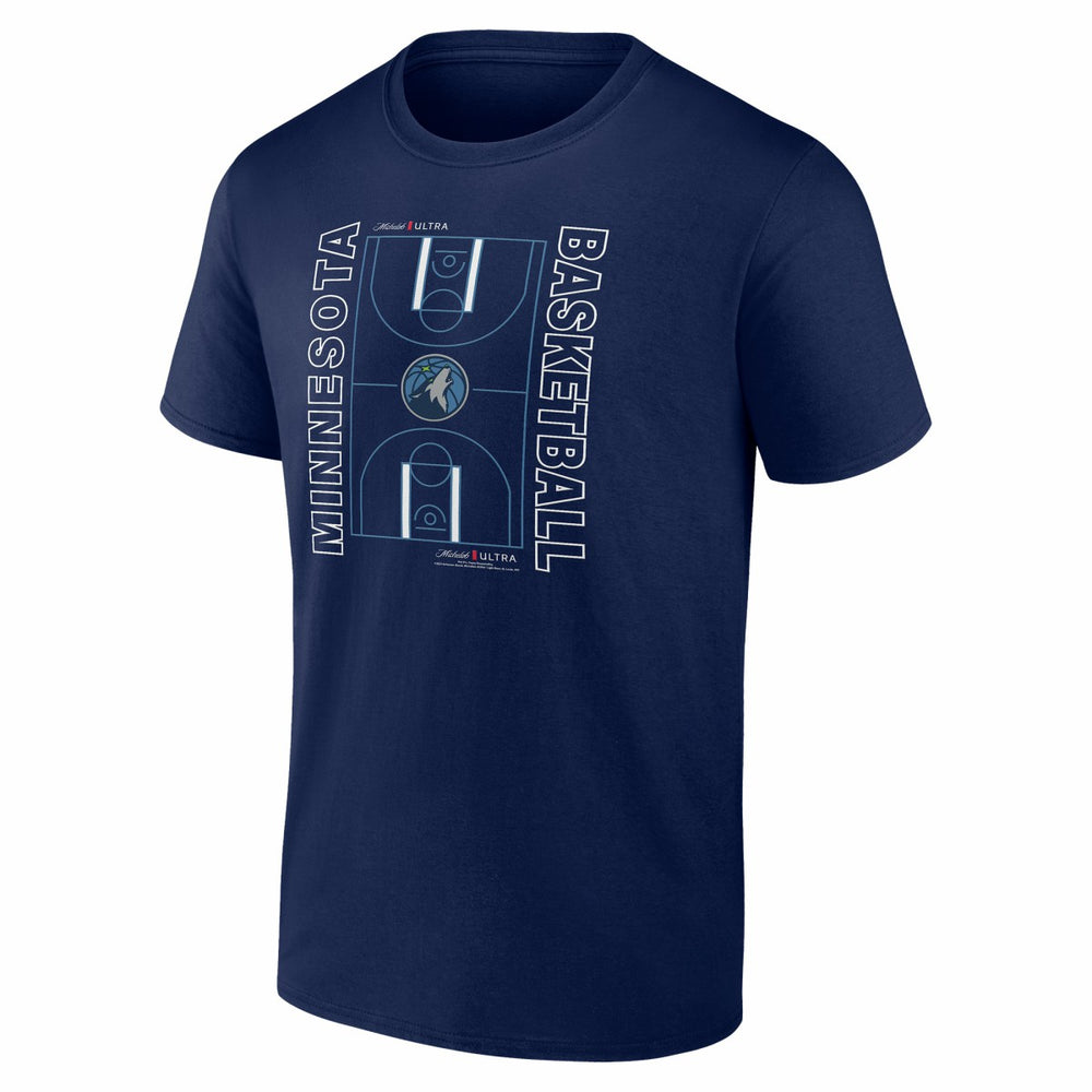 Minnesota Timberwolves Michelob Ultra Full Court T-Shirt - Navy