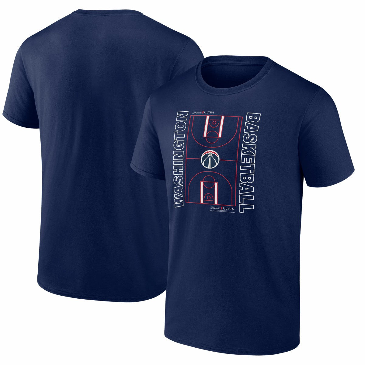 Washington Wizards Michelob Ultra Full Court T-Shirt - Navy
