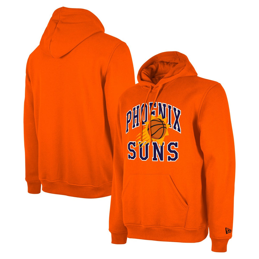 New Era Phoenix Suns Unisex 2023/24 Season Tip-Off Edition Pullover Hoodie Orange