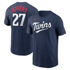 Ryan Jeffers Minnesota Twins Nike Player Name & Number T-Shirt for sale