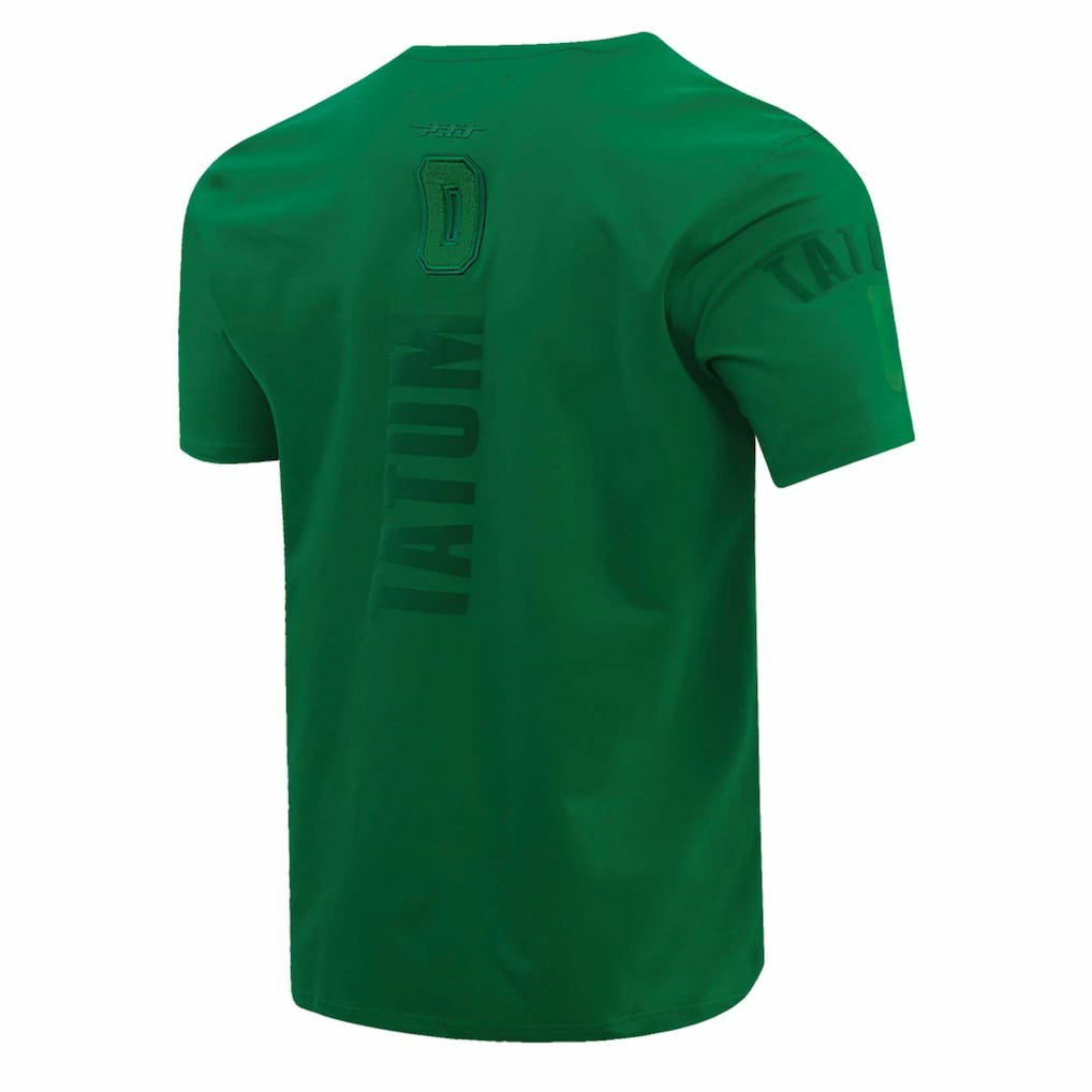 Jayson Tatum Boston Celtics Pro Standard Triple Tonal Player T-Shirt Kelly Green