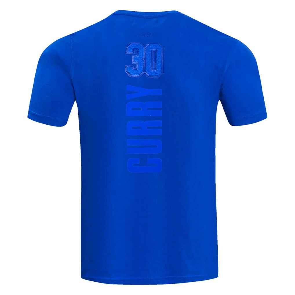 Stephen Curry Golden State Warriors Pro Standard Triple Tonal Player T-Shirt Royal