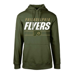 Philadelphia Flyers Levelwear Youth Podium Fleece Pullover Hoodie - Olive | NHL online