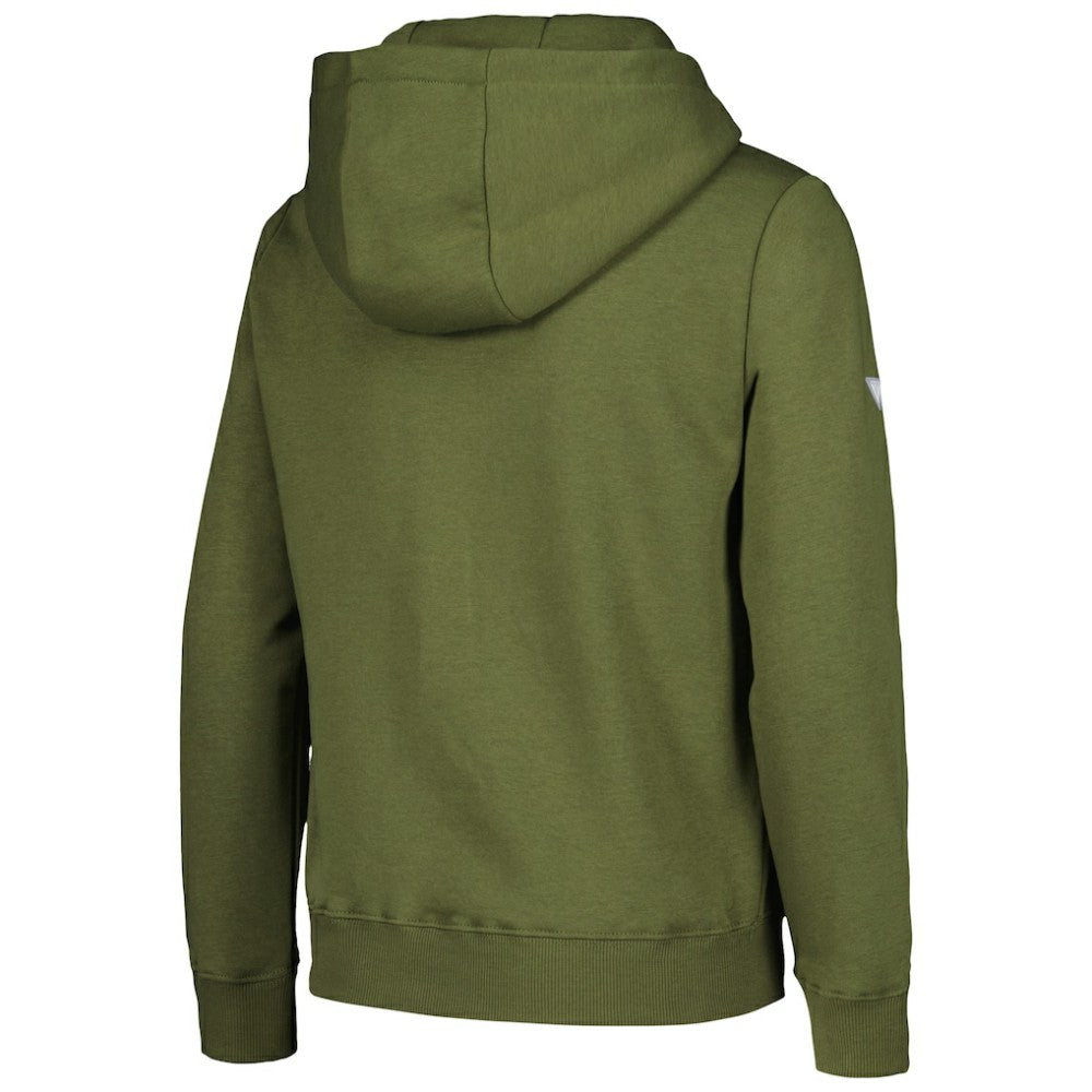 Colorado Avalanche Levelwear Youth Podium Fleece Pullover Hoodie - Olive | NHL online