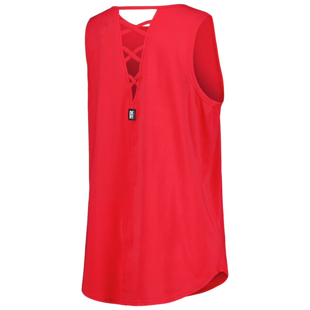 Los Angeles Angels DKNY Sport Women's Claire Fashion Tri-Blend Tank Top Sale