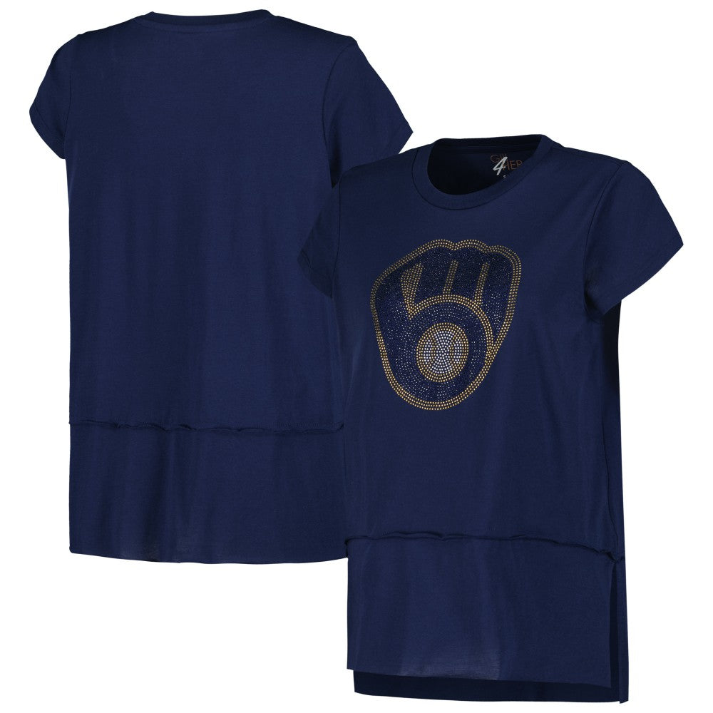 Milwaukee Brewers G-III 4Her by Carl Banks Women's Cheer Fashion T-Shirt Online