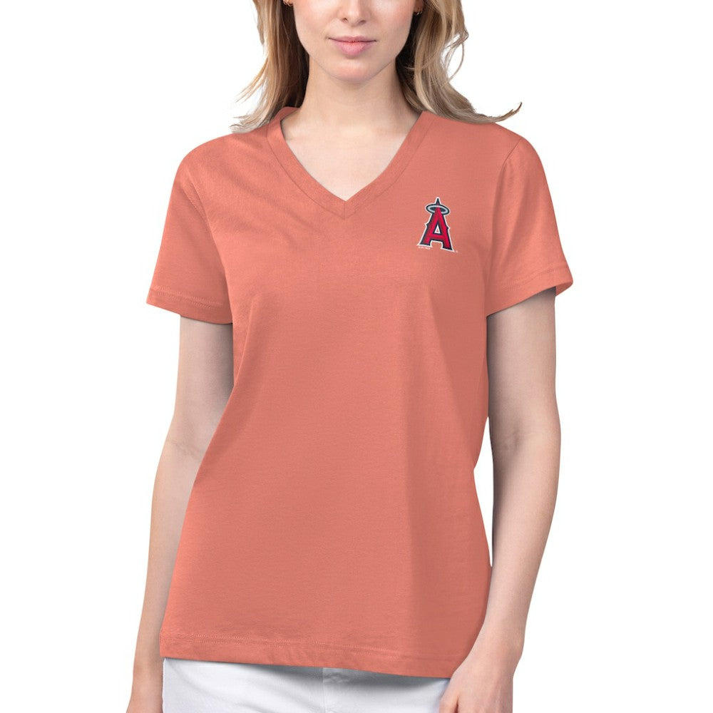 Los Angeles Angels Margaritaville Women's Game Time V-Neck T-Shirt Outlet