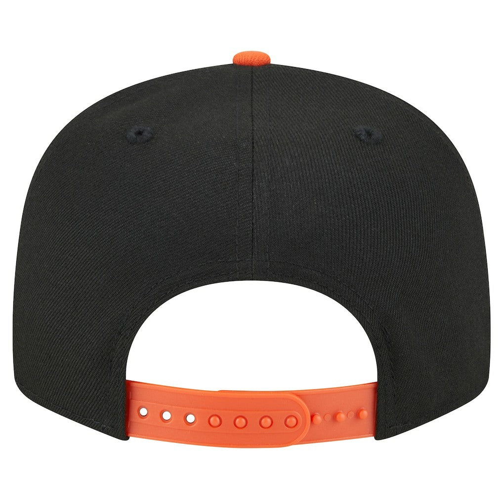 Cincinnati Bengals New Era Team Establish 9FIFTY Snapback Hat - Black/Orange - NFL
