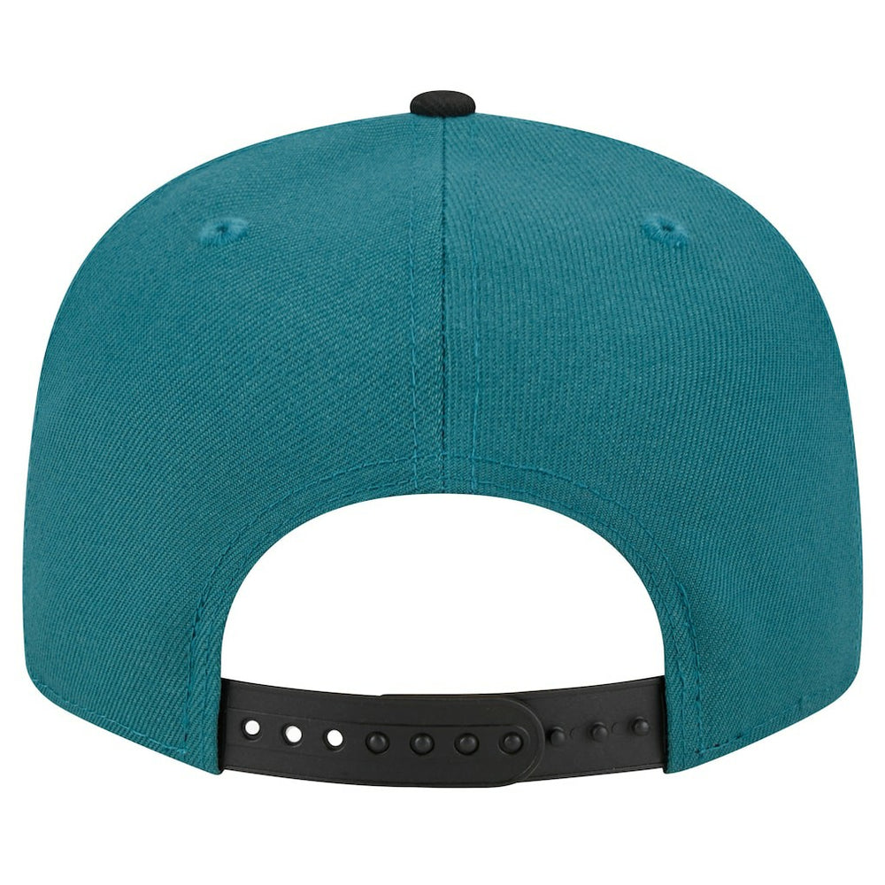 Philadelphia Eagles New Era Team Establish 9FIFTY Snapback Hat - Midnight Green/Black - NFL