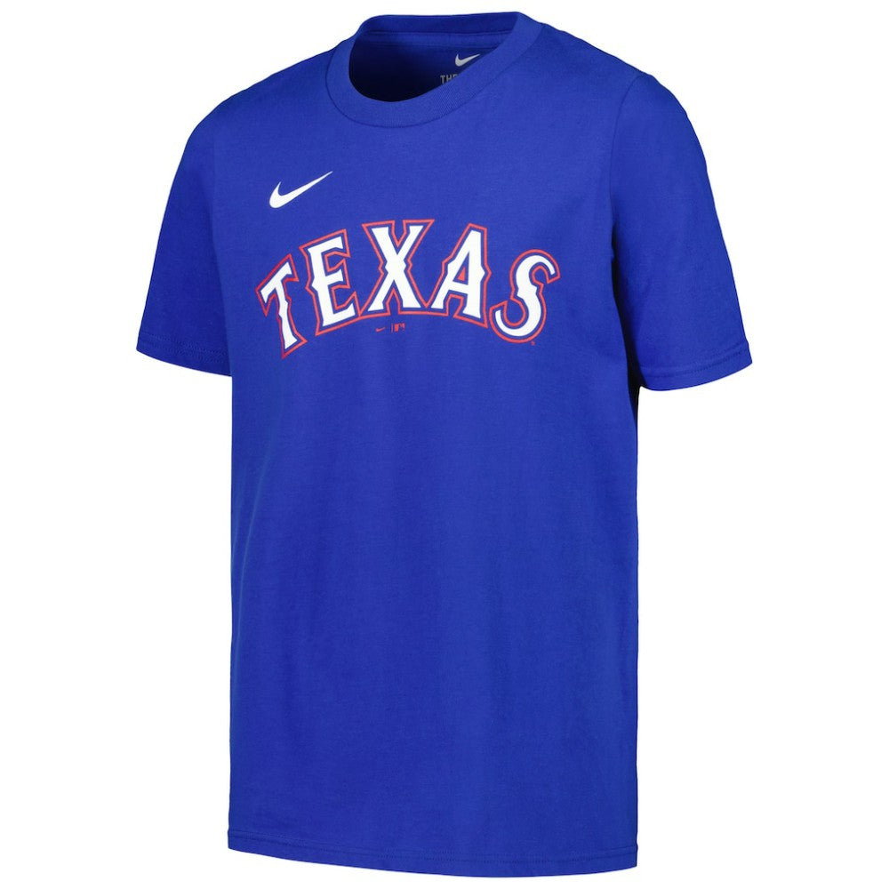 Leody Taveras Texas Rangers Nike Youth Name & Number T-Shirt Online