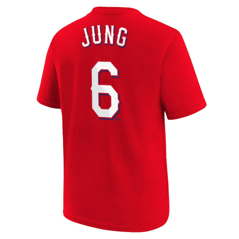 Josh Jung Texas Rangers Nike Youth Name & Number T-Shirt Near Me