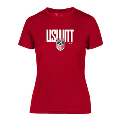 USWNT Levelwear Women's Maddox Elevate T-Shirt Red