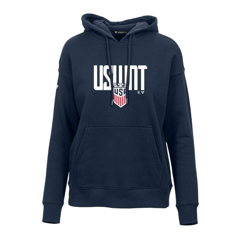USWNT Levelwear Women's Adorn Mascot Pullover Hoodie Navy