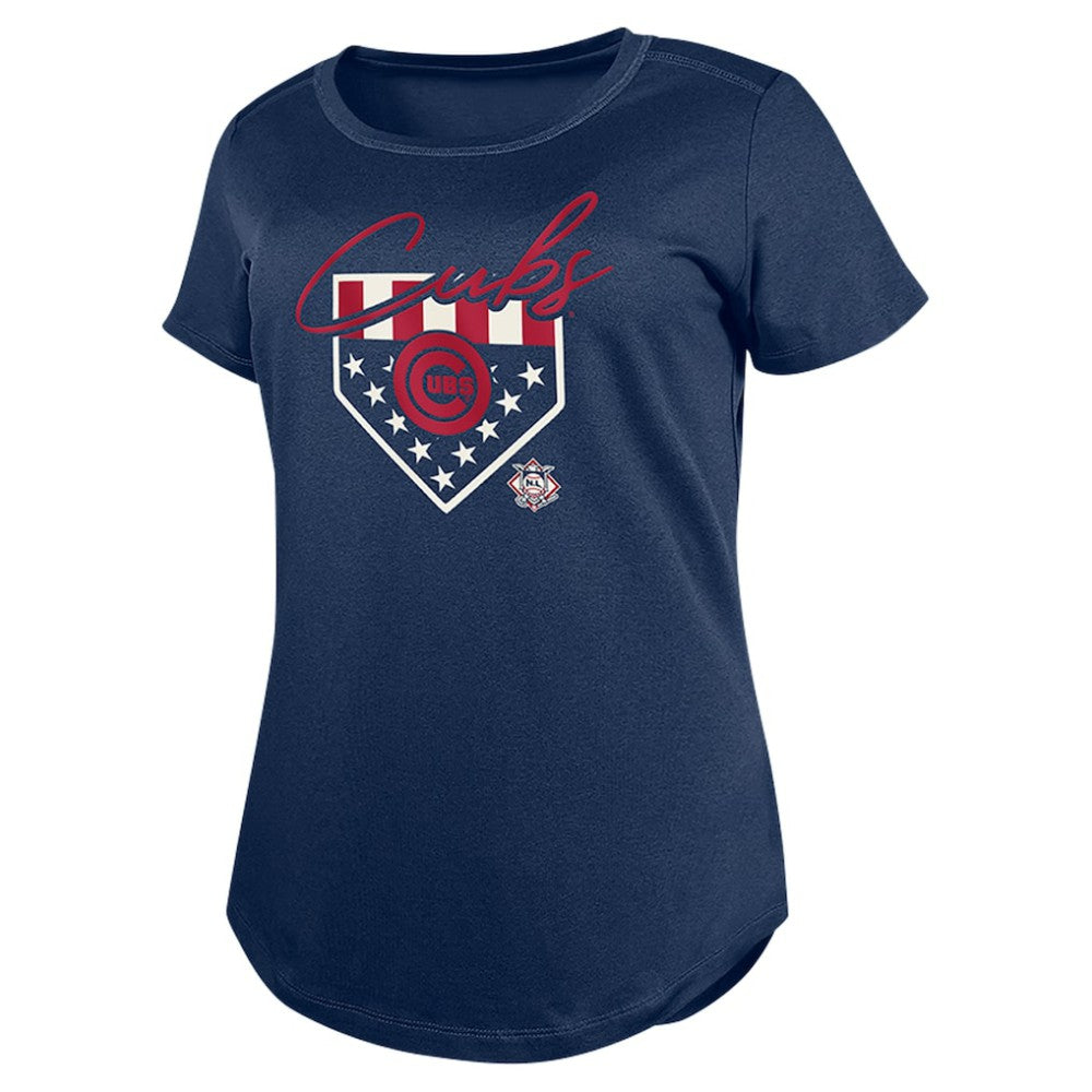 Chicago Cubs New Era Women's Americana T-Shirt for sale