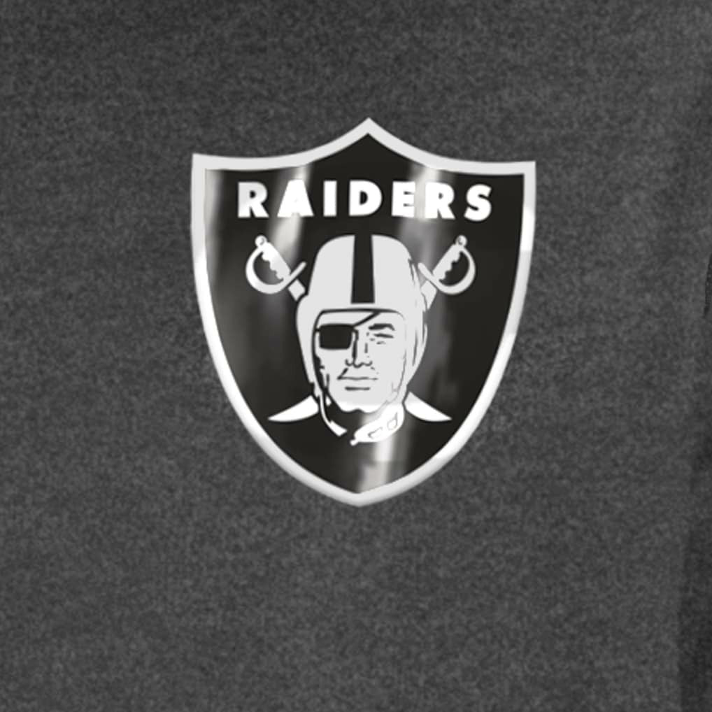 Las Vegas Raiders New Era 2024 NFL Training Camp T-Shirt - Heather Black - NFL