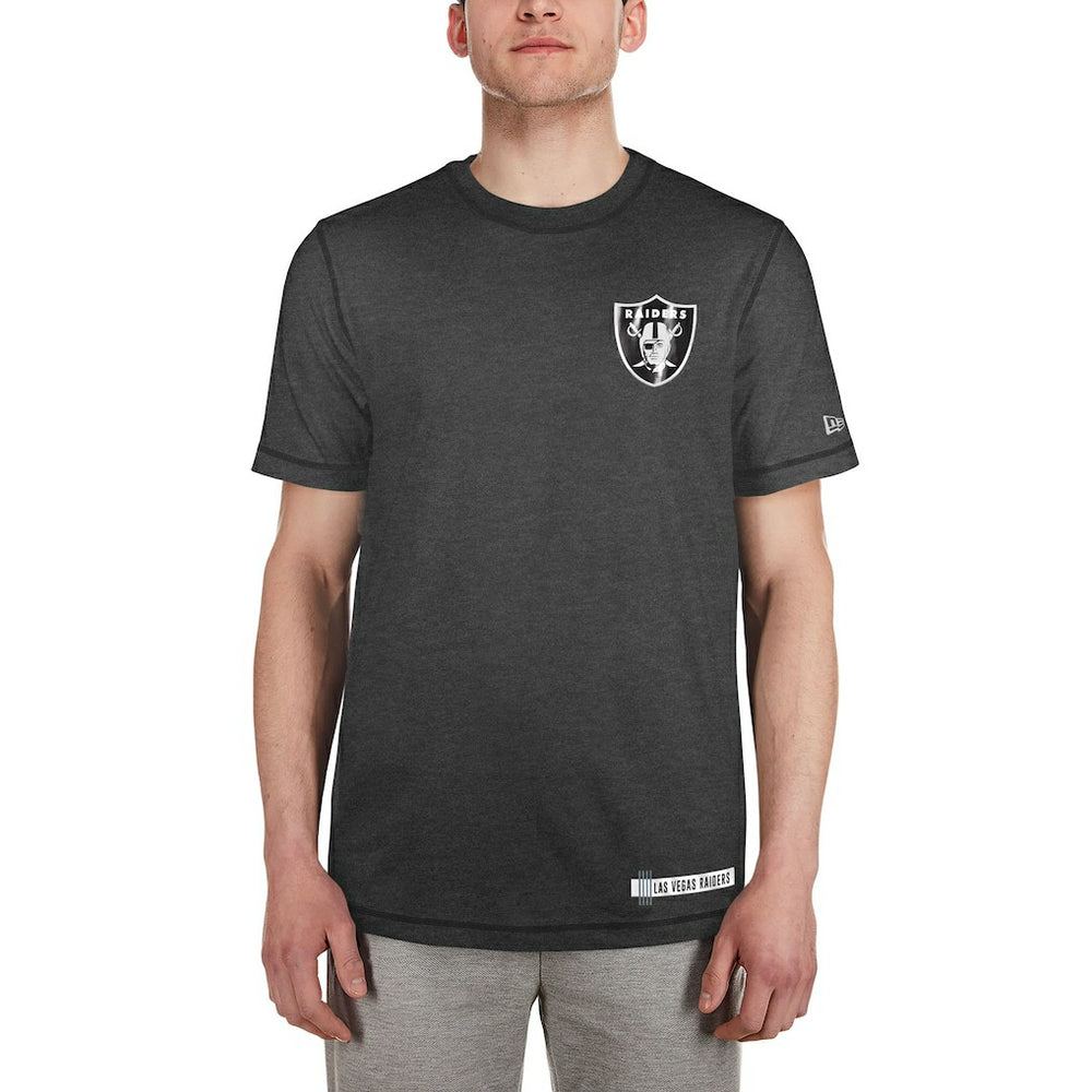 Las Vegas Raiders New Era 2024 NFL Training Camp T-Shirt - Heather Black - NFL