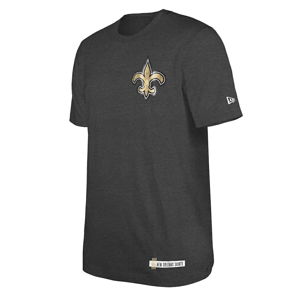 New Orleans Saints New Era 2024 NFL Training Camp T-Shirt - Heather Black - NFL
