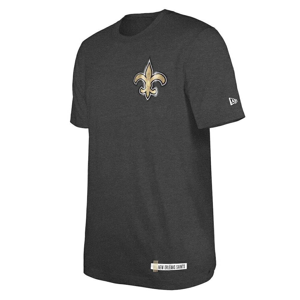 New Orleans Saints New Era 2024 NFL Training Camp T-Shirt - Heather Black - NFL