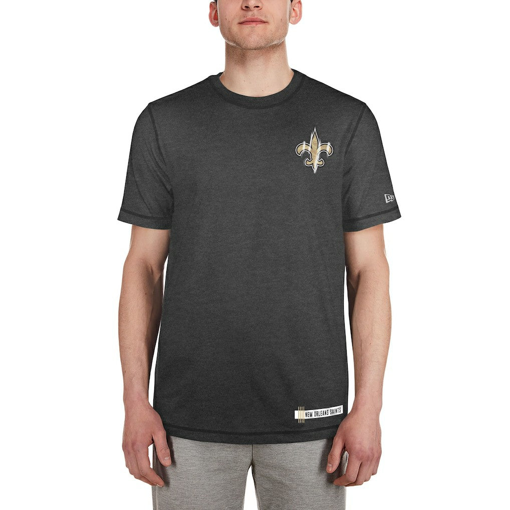 New Orleans Saints New Era 2024 NFL Training Camp T-Shirt - Heather Black - NFL