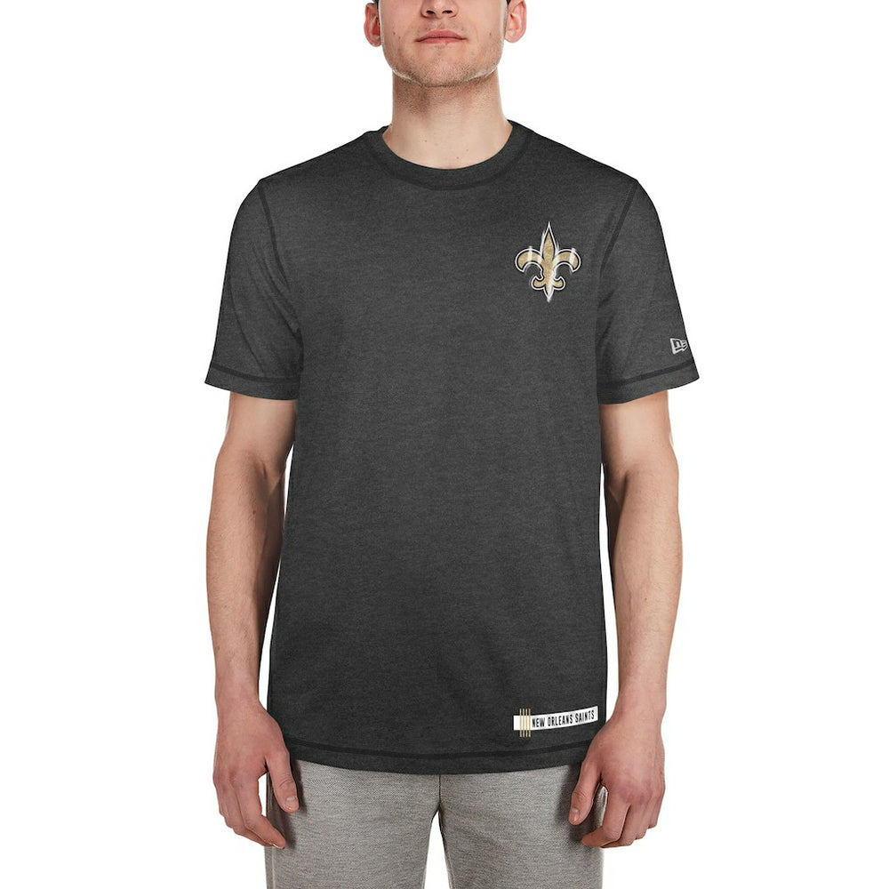 New Orleans Saints New Era 2024 NFL Training Camp T-Shirt - Heather Black - NFL
