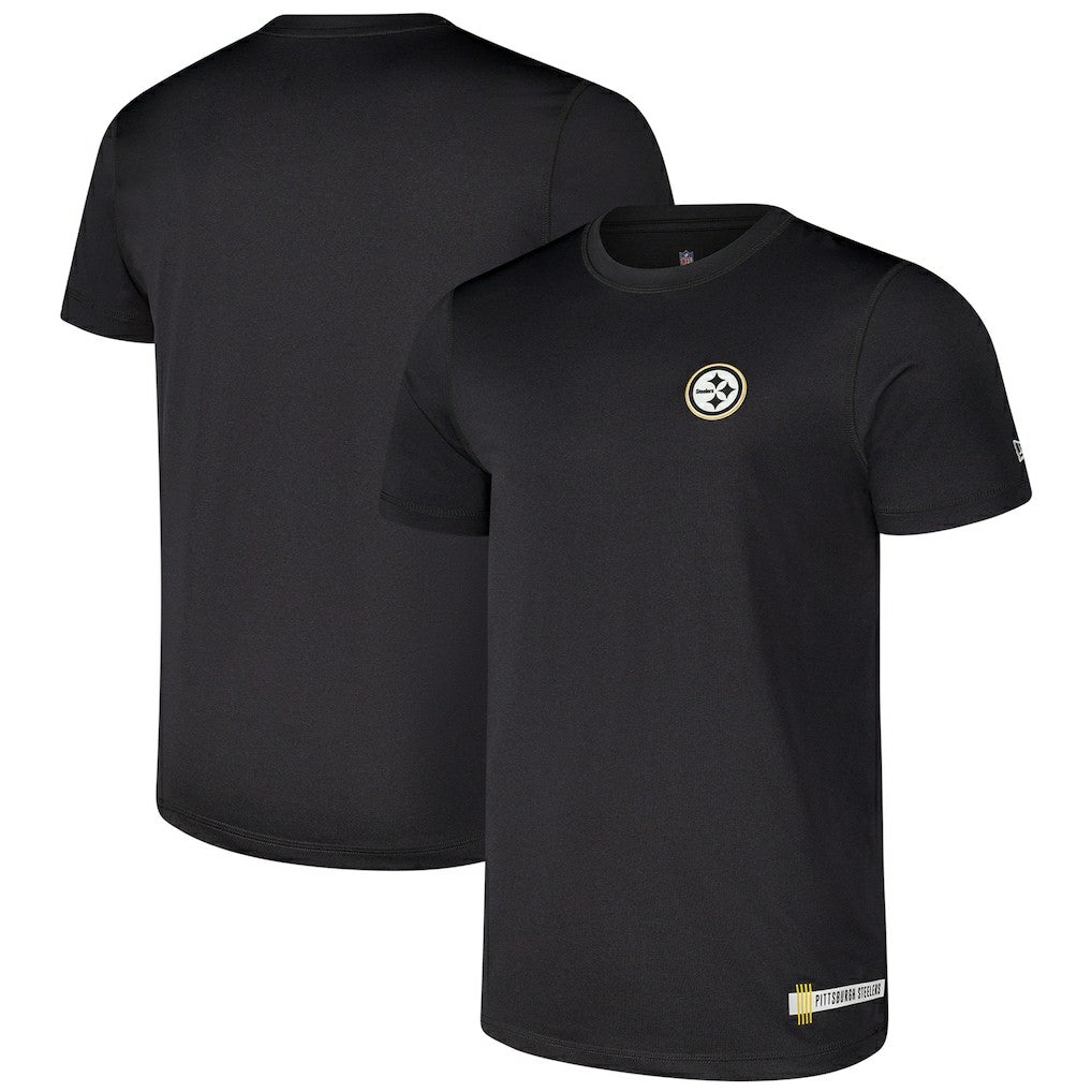 Pittsburgh Steelers New Era 2024 NFL Training Camp T-Shirt - Heather Black - NFL