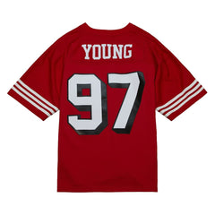 Bryant Young San Francisco 49ers Legacy Replica Jersey - Scarlet - Mitchell & Ness